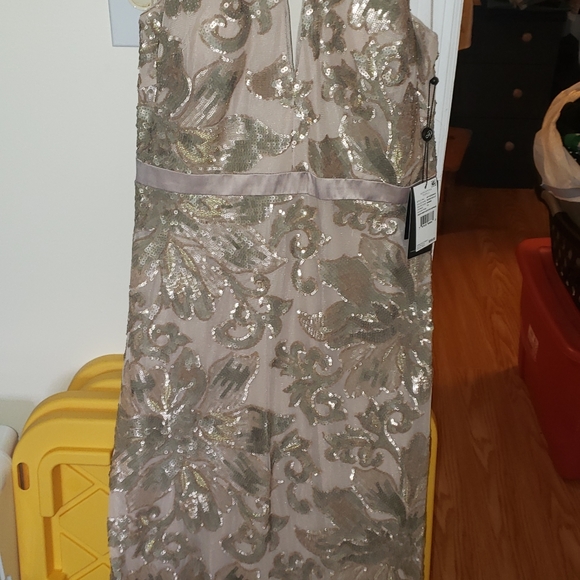 Adrianna Papell Halter Gown - Picture 5 of 6